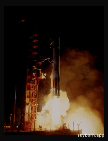 Surveyor Night Launch Credit: