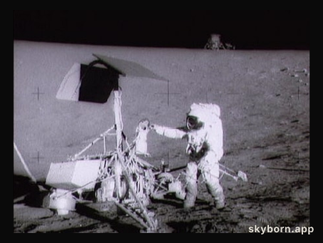 Apollo 12 Visits Surveyor 3 Credit: