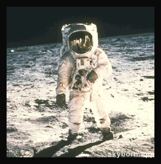 Standing on the Moon Credit: