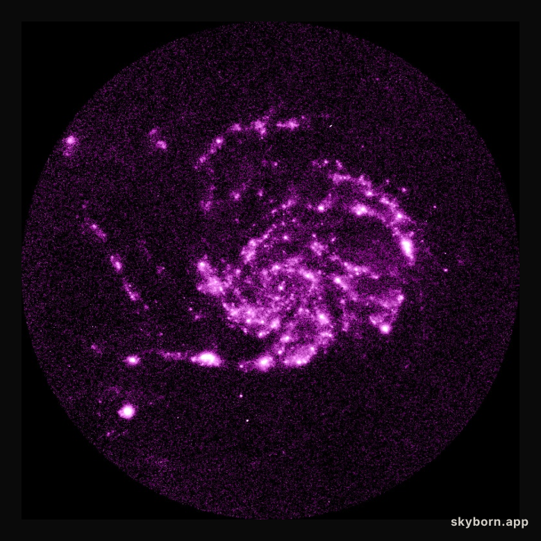 M101: An Ultraviolet View
Credit: