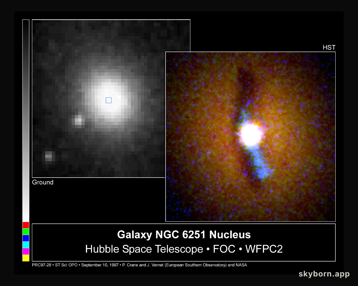 The Center of NGC 6251 is Glowing