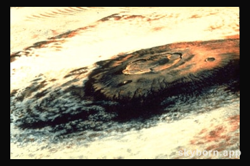 Olympus Mons on Mars: The Largest Volcano