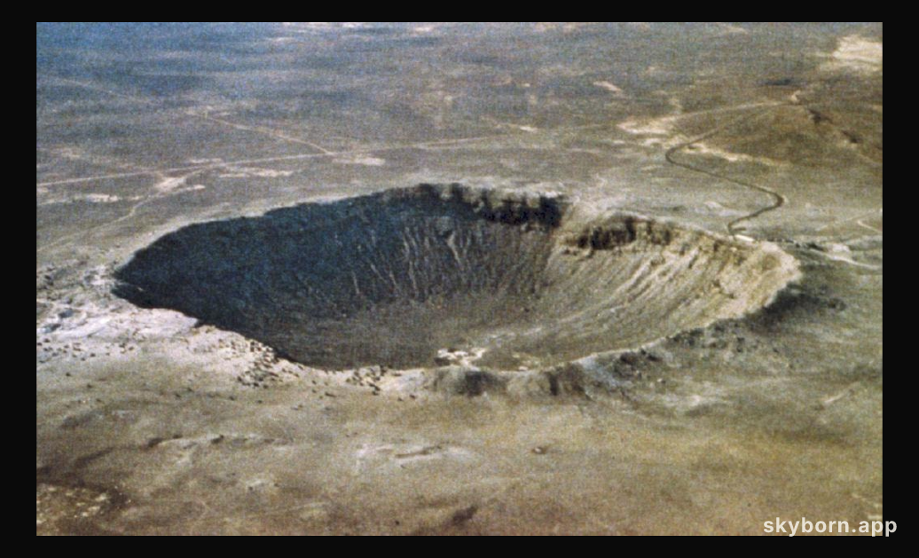 Barringer Crater on Earth