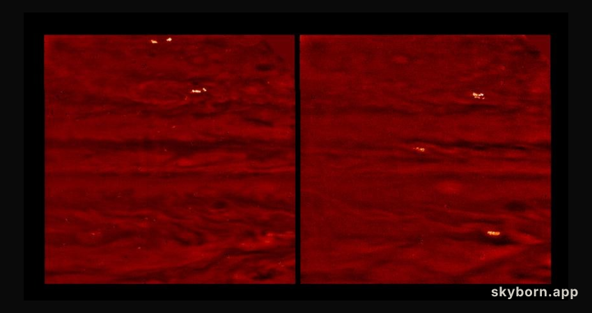 Night Lightning on Jupiter