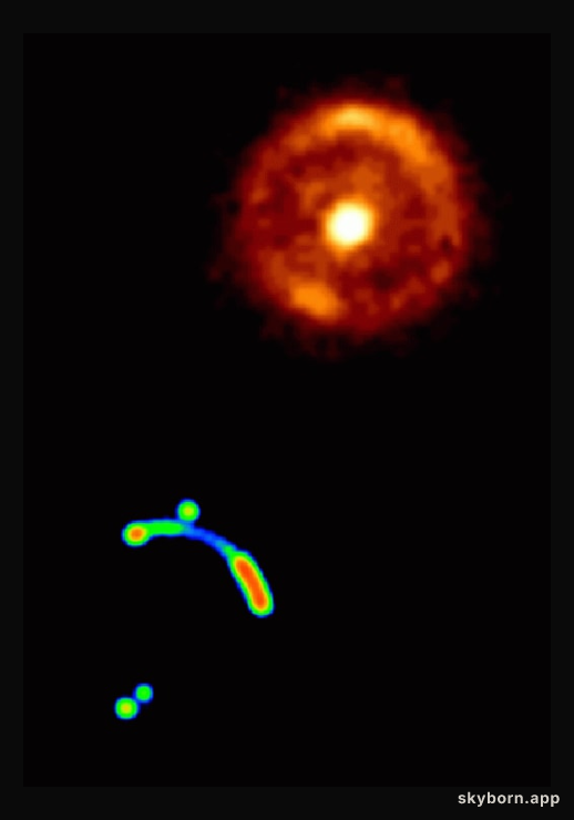 A Bulls-Eye Einstein Ring