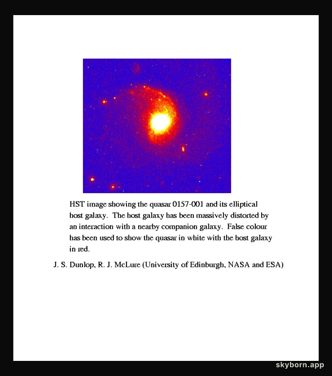 Quasar in an Elliptical Galaxy