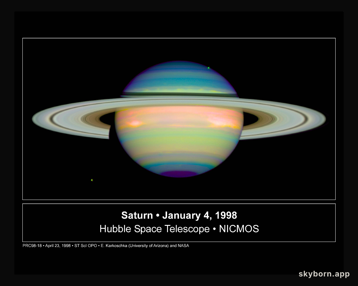 Infrared Saturn