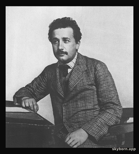 Albert Einstein Describes Space and Time