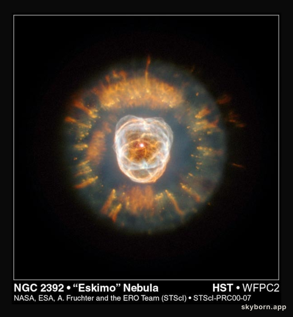 NGC 2392 from the Newly Fixed Hubble
