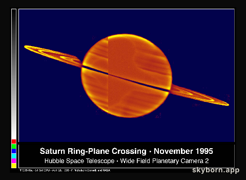 Sunlight Through Saturn's Rings