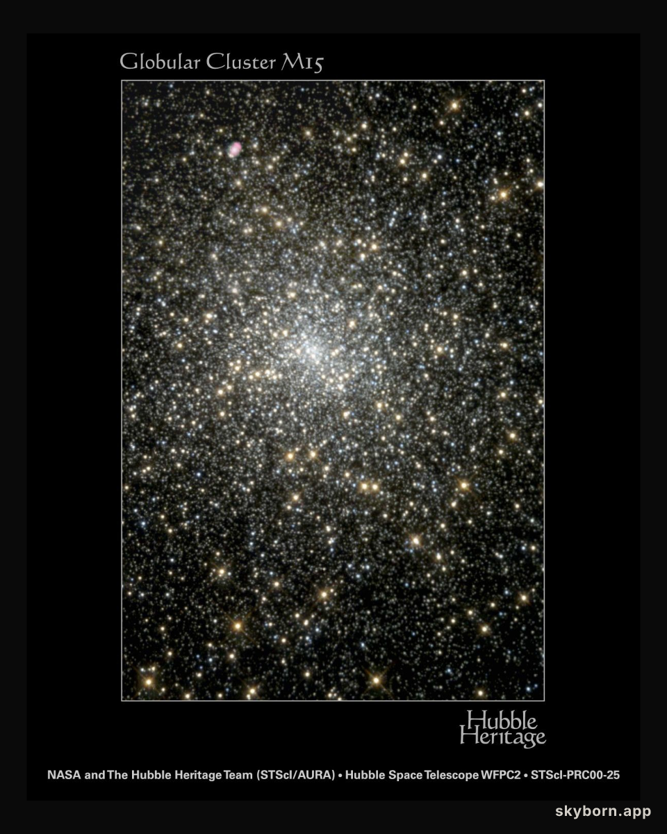 M15: Dense Globular Star Cluster