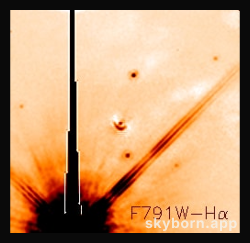 Diffraction Spikes: When Stars Look Like Crosses