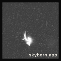 A Leonid Meteor Explodes