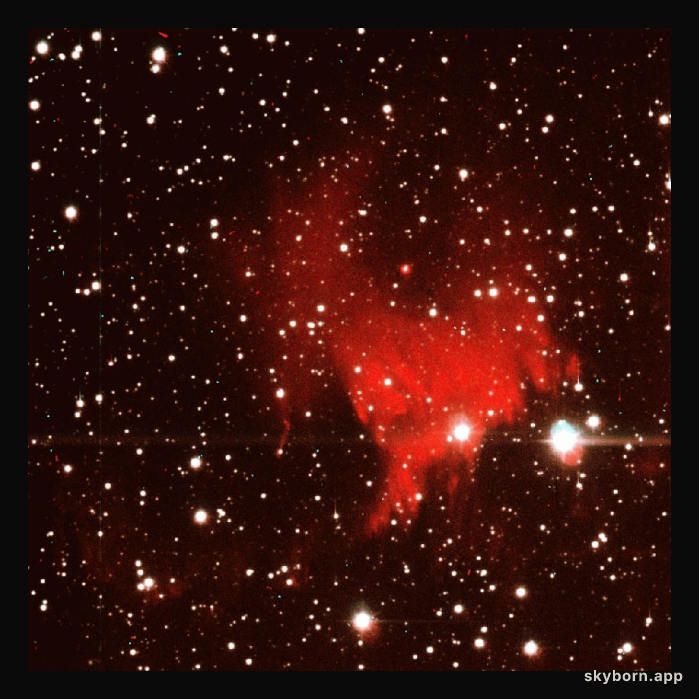 Nebula Nova Cygni Turns On