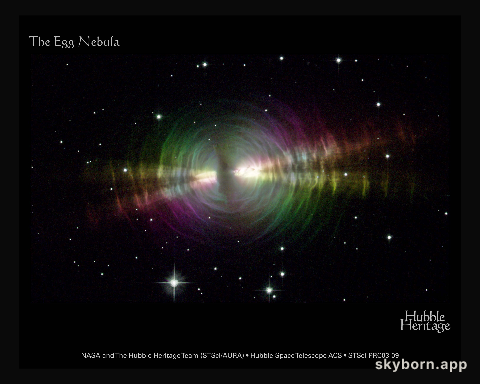 The Egg Nebula in Polarized Light