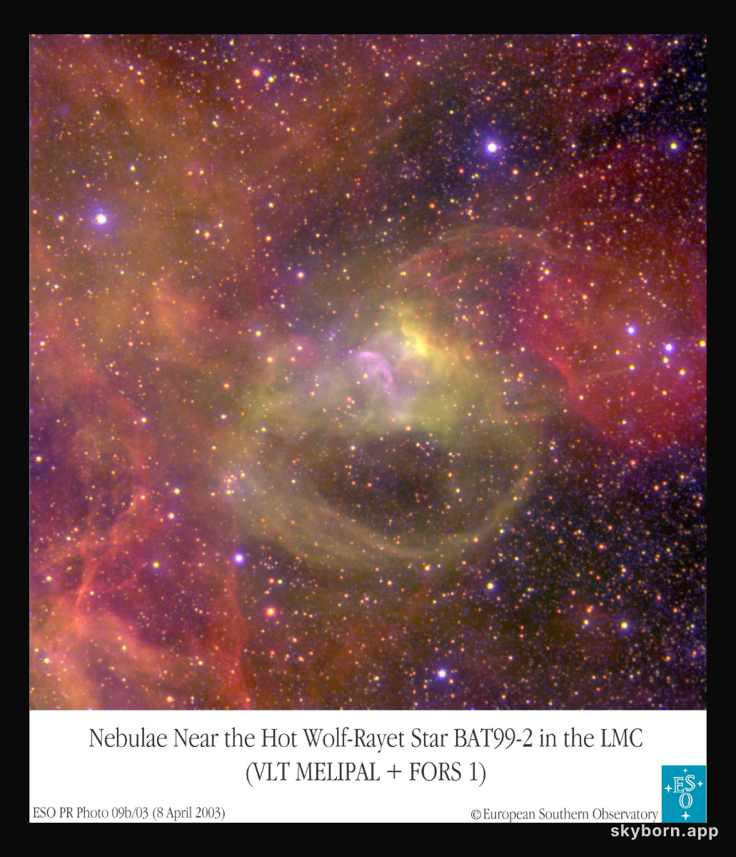 Energized Nebula in the LMC