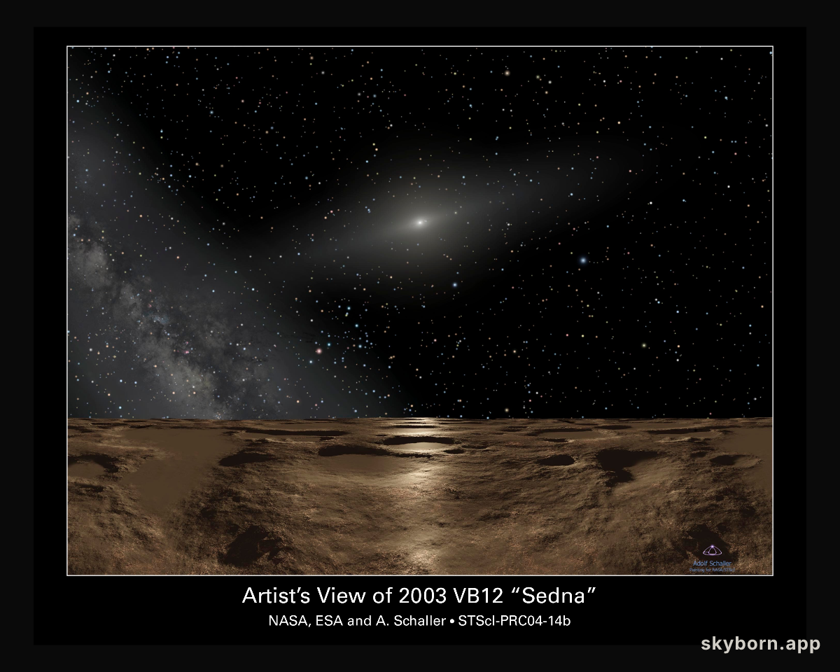 Sedna at Noon