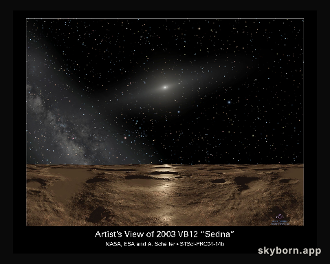 Sedna at Noon
