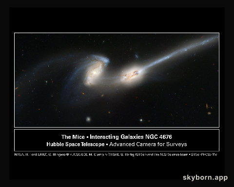NGC 4676: When Mice Collide