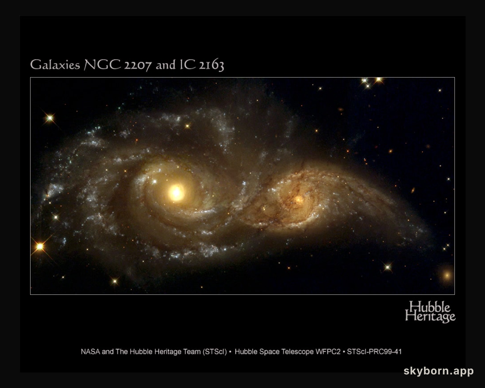 Spiral Galaxies in Collision