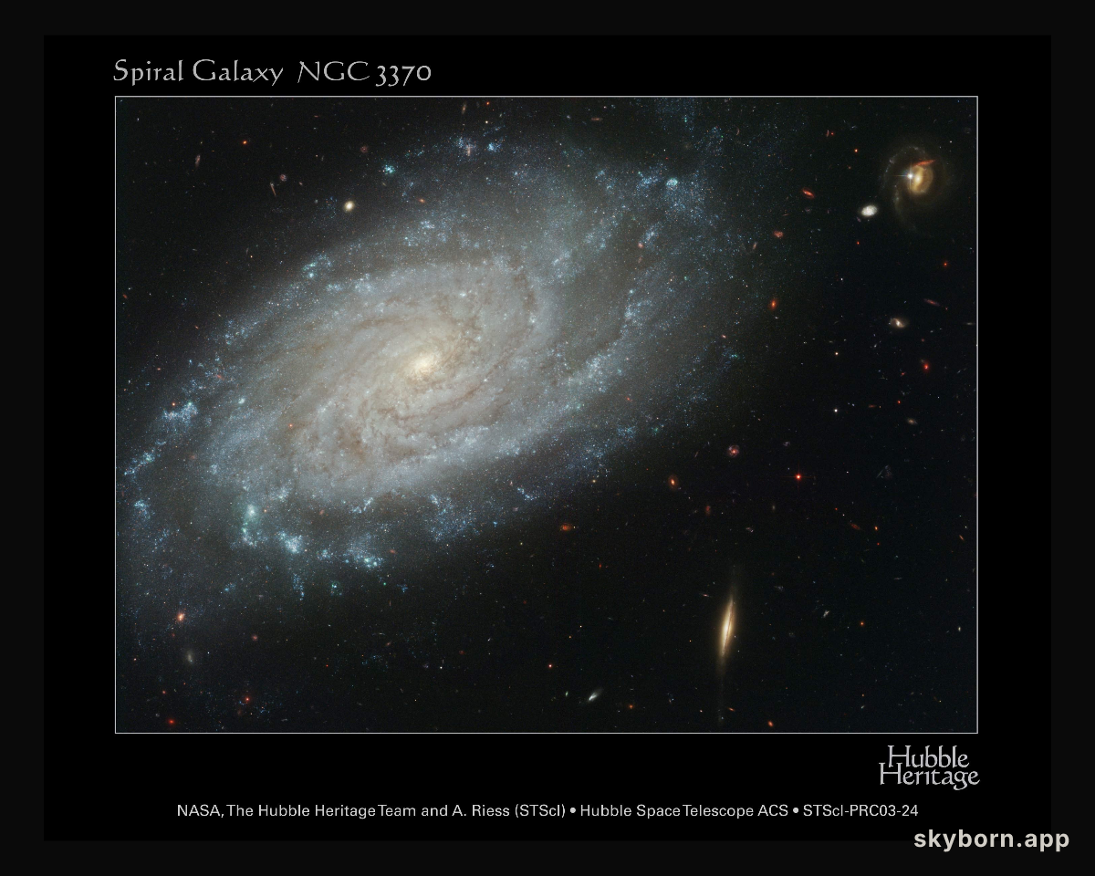 NGC 3370: A Sharper View