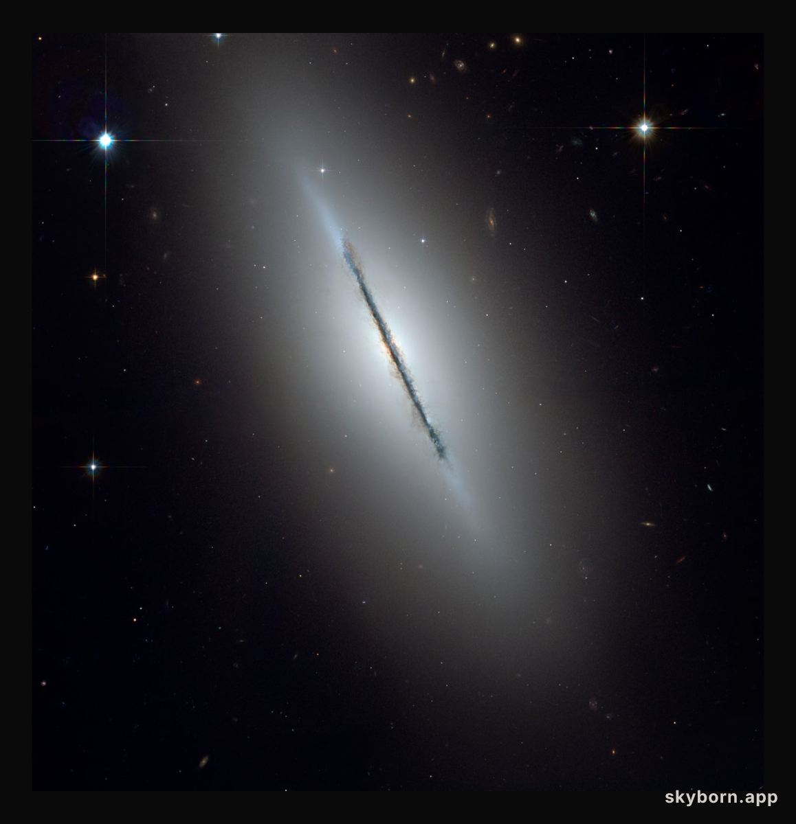 Edge-On Galaxy NGC 5866