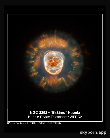 NGC 2392 Nebula from Hubble
