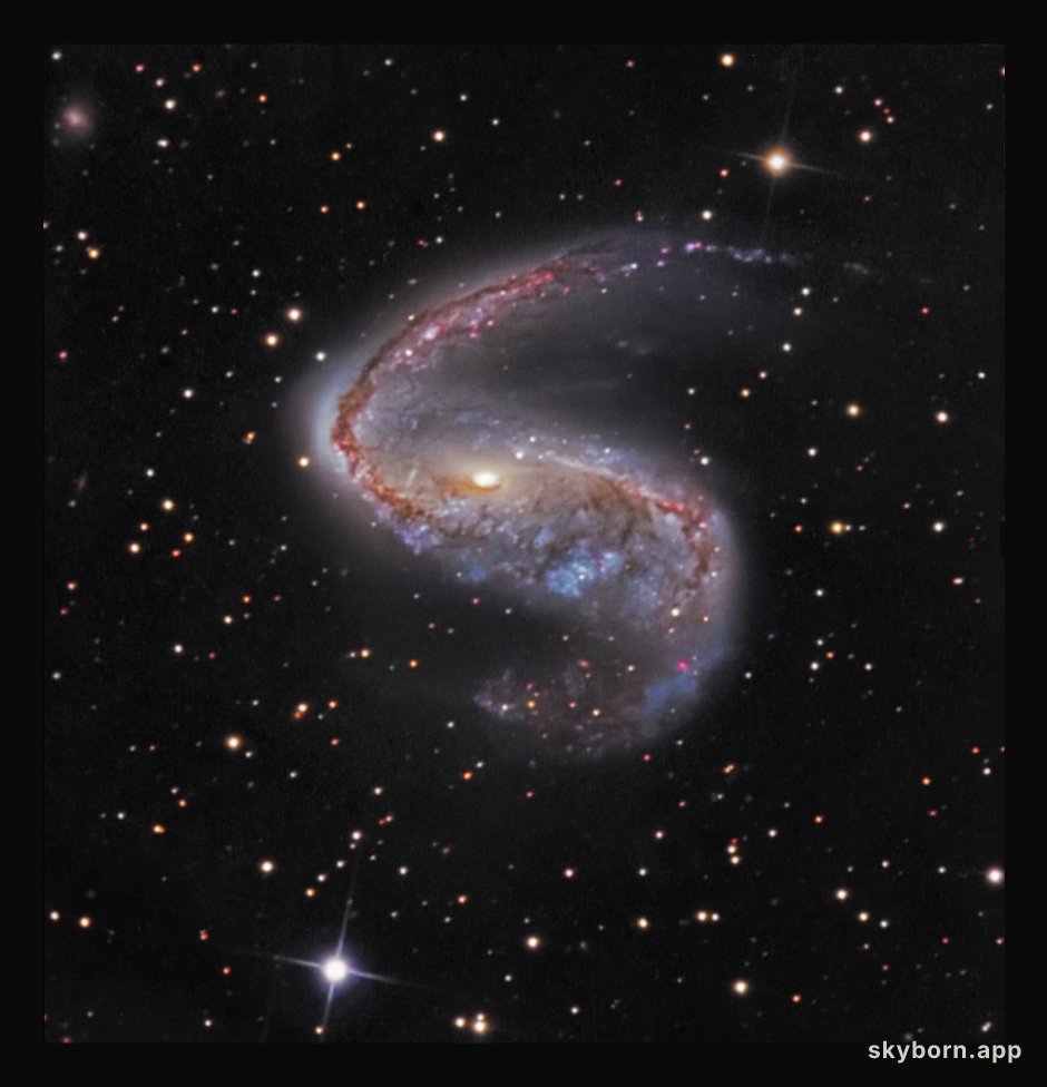 NGC 2442: Galaxy in Volans