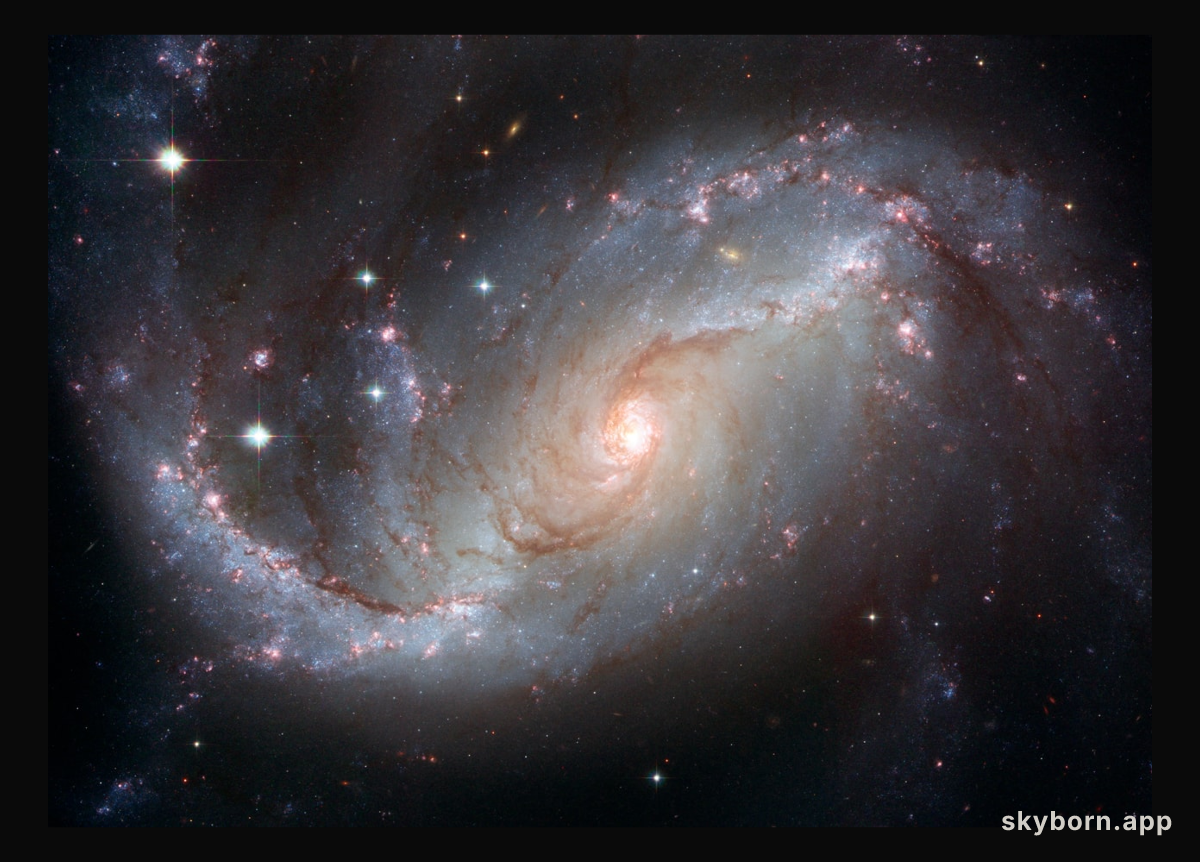 Barred Spiral Galaxy NGC 1672