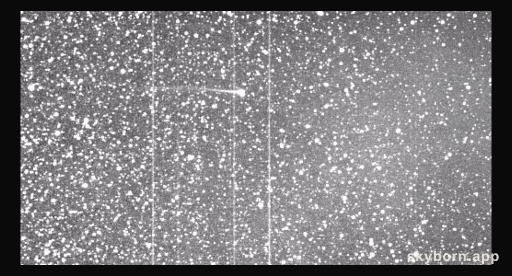 Comet Encke's Tail Ripped Off