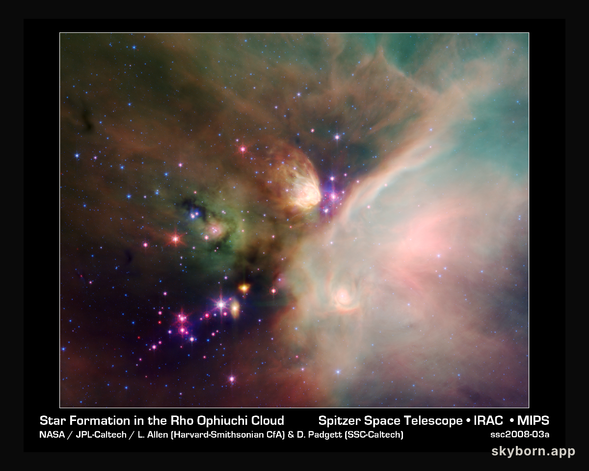 Young Stars in the Rho Ophiuchi Cloud