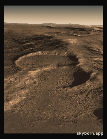 Radar Indicates Buried Glaciers on Mars