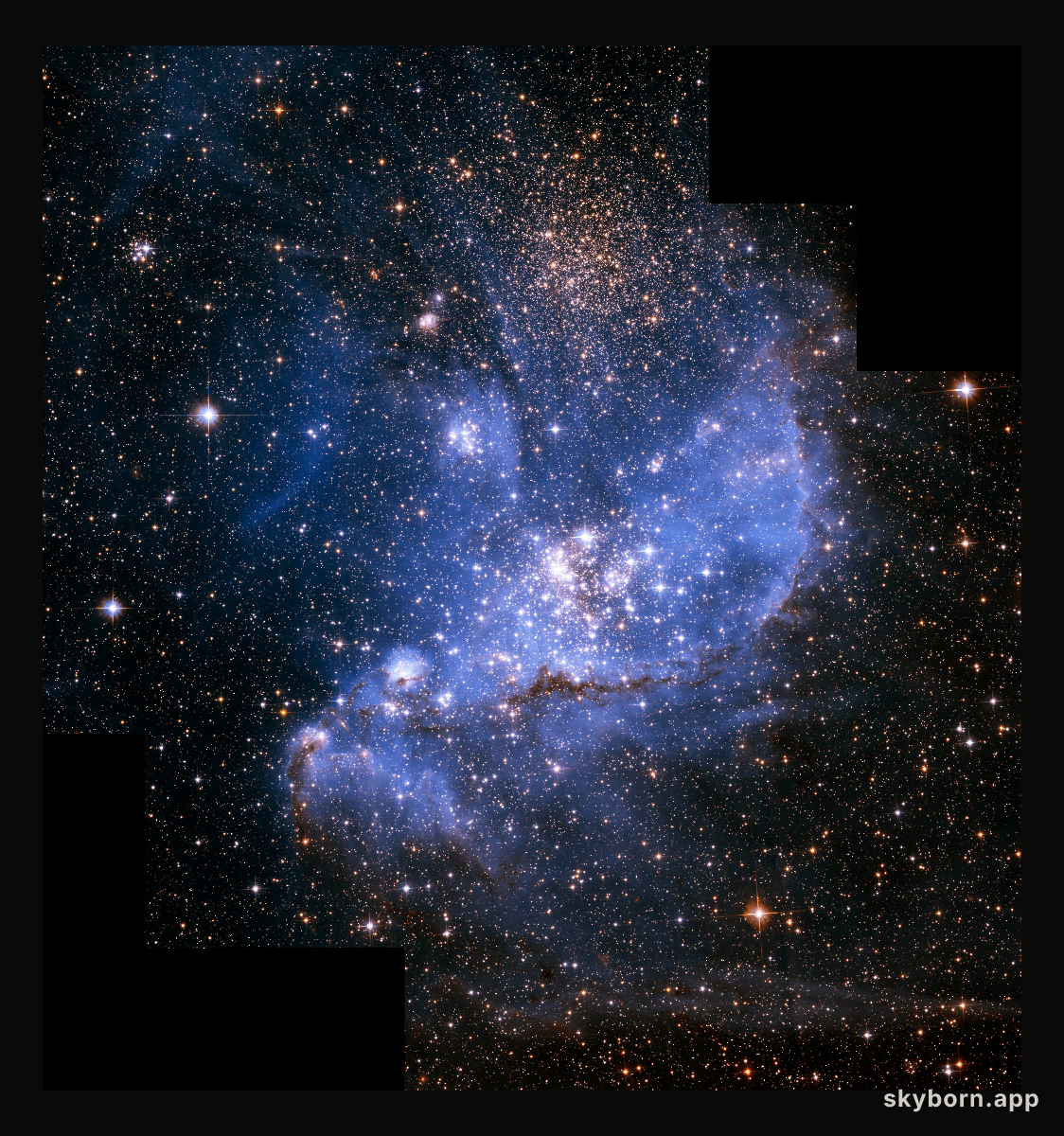 NGC 346 in the Small Magellanic Cloud