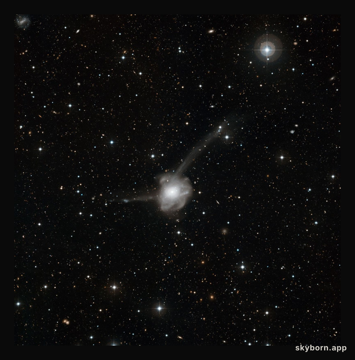 Atoms-for-Peace Galaxy Collision
