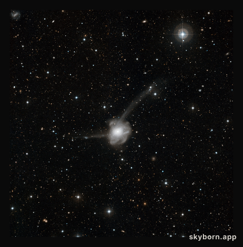 Atoms-for-Peace Galaxy Collision