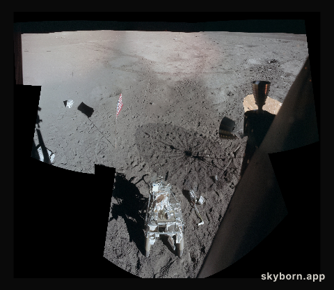 Apollo 14: A View from Antares