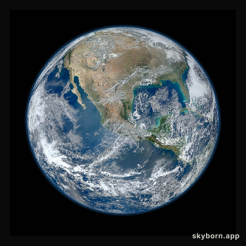 Blue Marble Earth from Suomi NPP