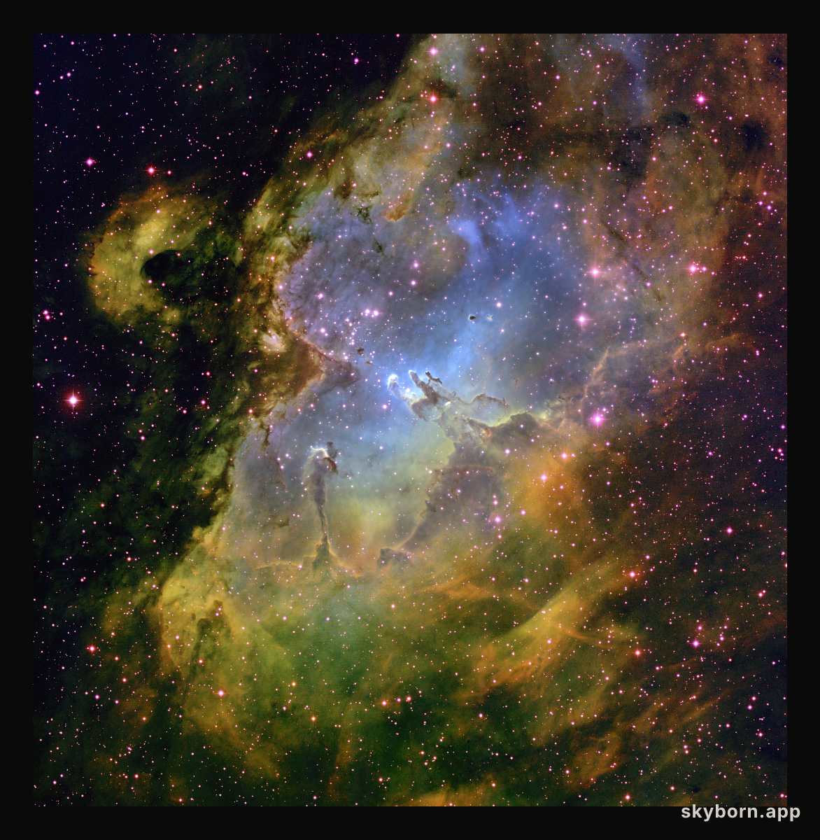 The Eagle Nebula from Kitt Peak