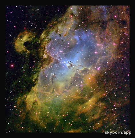 The Eagle Nebula from Kitt Peak
