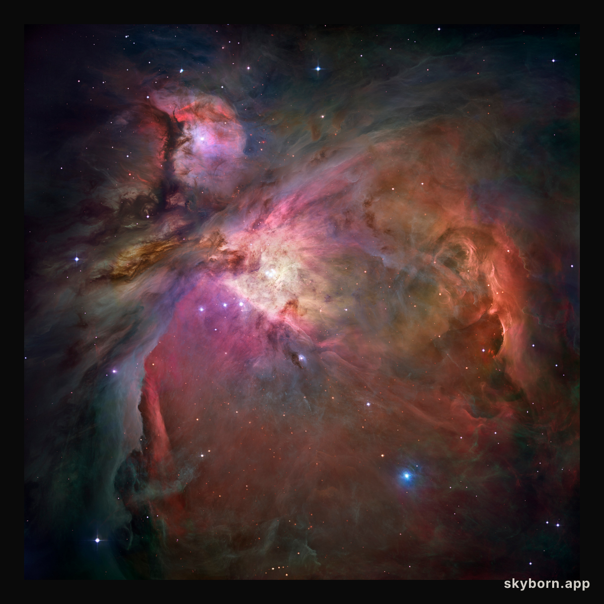 Orion Nebula: The Hubble View