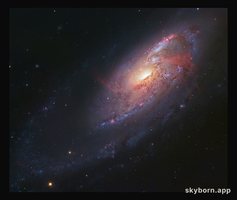 The Arms of M106