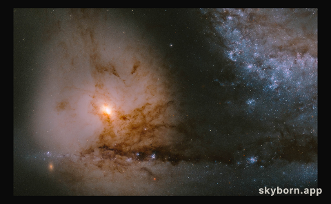 NGC 5195: The Dot Under the Question Mark
