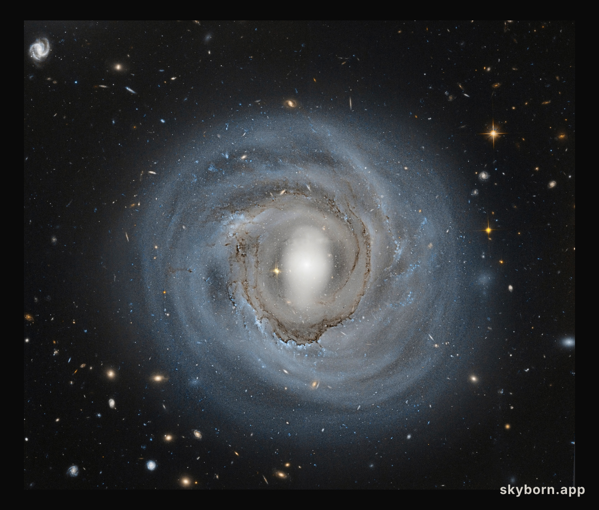 Anemic Spiral NGC 4921 from Hubble