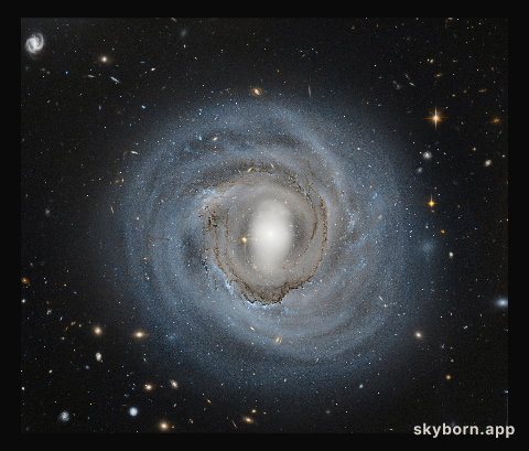 Anemic Spiral NGC 4921 from Hubble