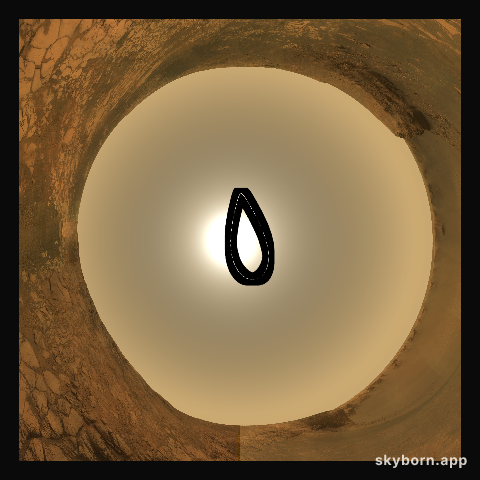 Opportunity's Mars Analemma