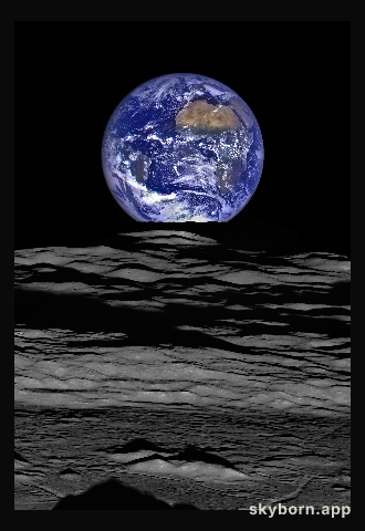 Earthset from the Lunar Reconnaissance Orbiter