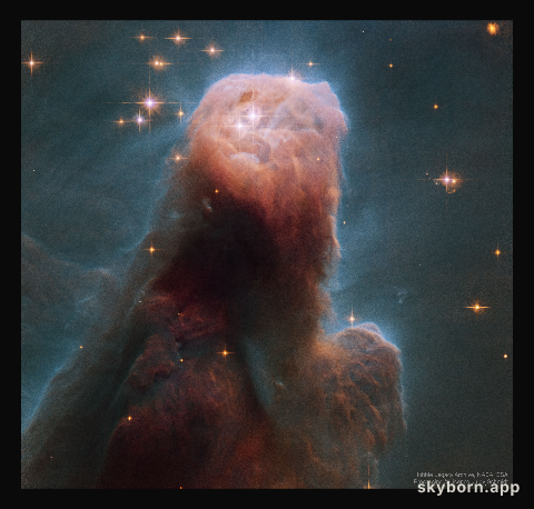 The Cone Nebula from Hubble