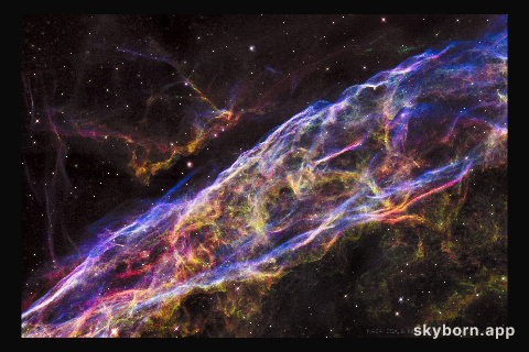 Veil Nebula: Wisps of an Exploded Star