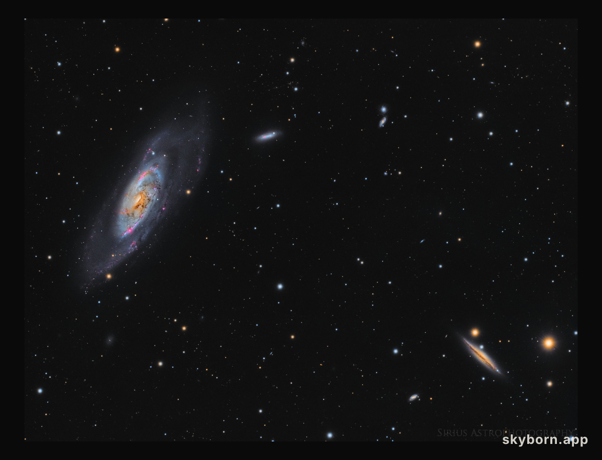 A View Toward M106