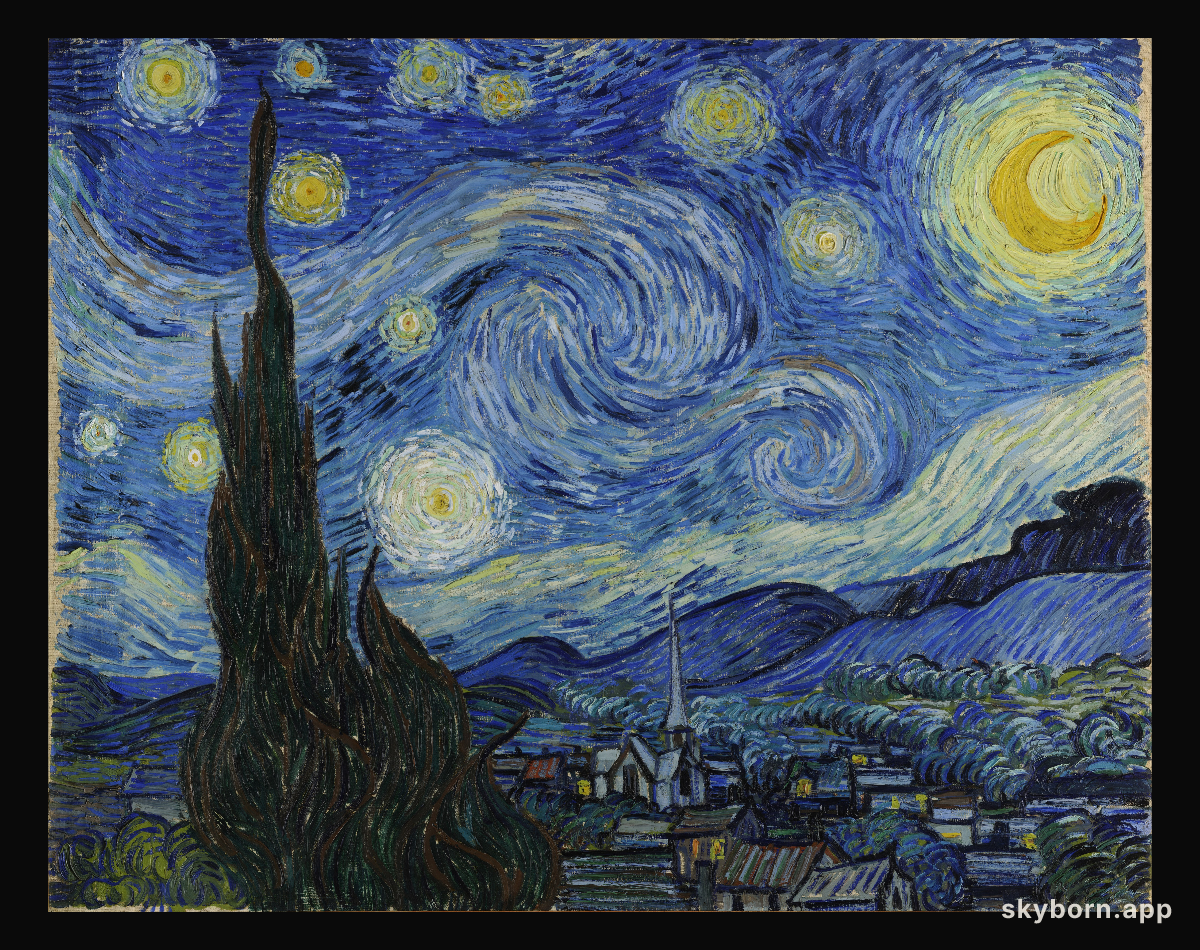 Starry Night by Vincent van Gogh
